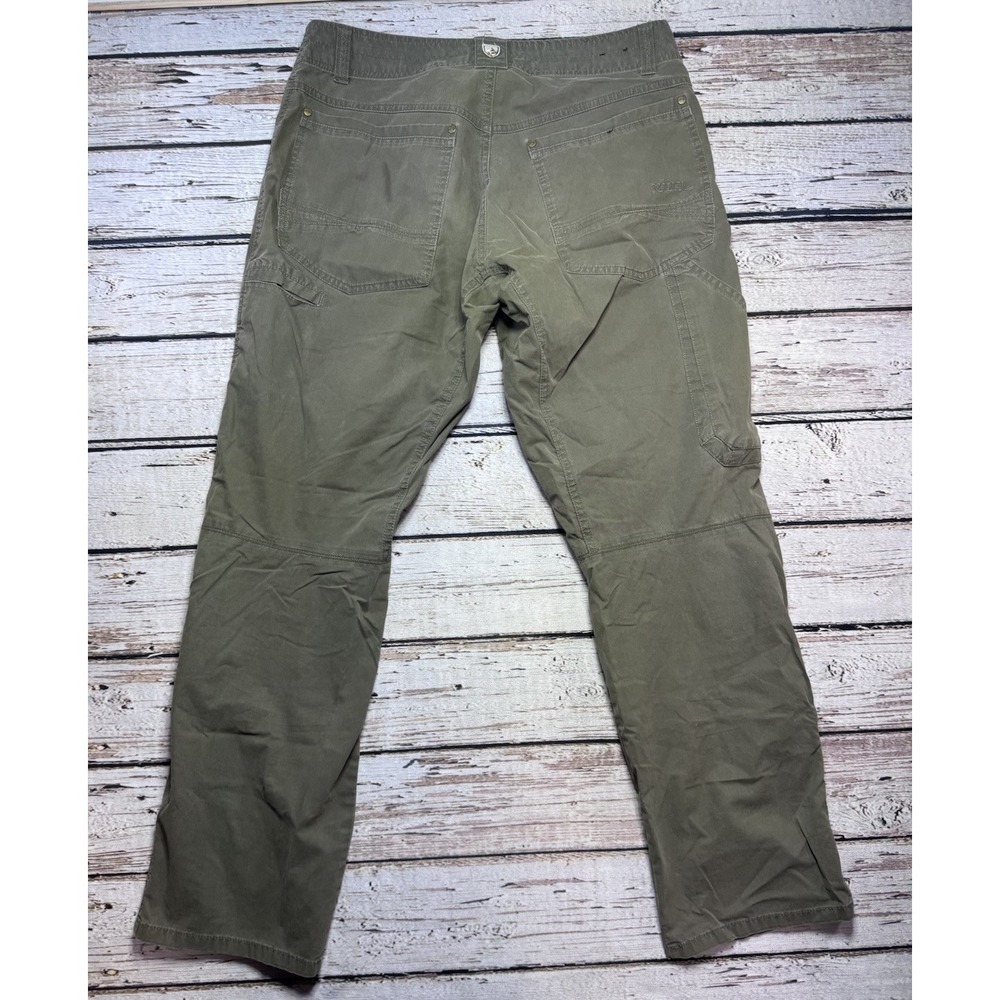 Kuhl Pants Brown Revolvr Hiking Outdoor Stretch Cotton Nylon Work Men's 32x30 - Picture 7 of 8